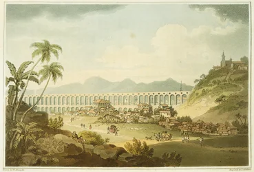 Arcos de Carioco, o Grande Acquedotto a Rio de Janeiro, tavola 5 da 